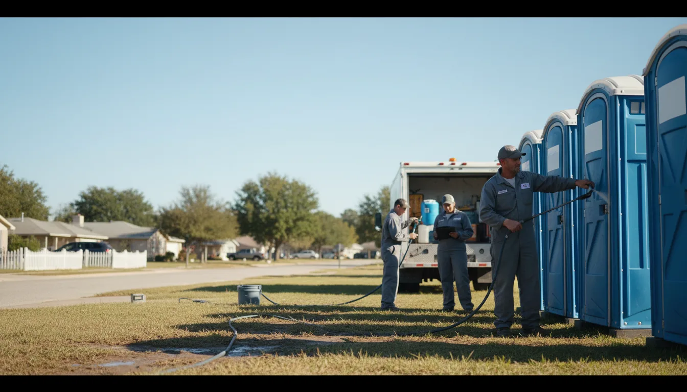 Long-Term Portable Toilet Rental in Mountain Pine, AR near me
